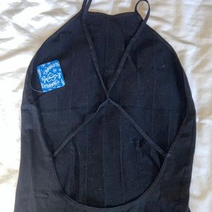 NWT backless free people bodysuit